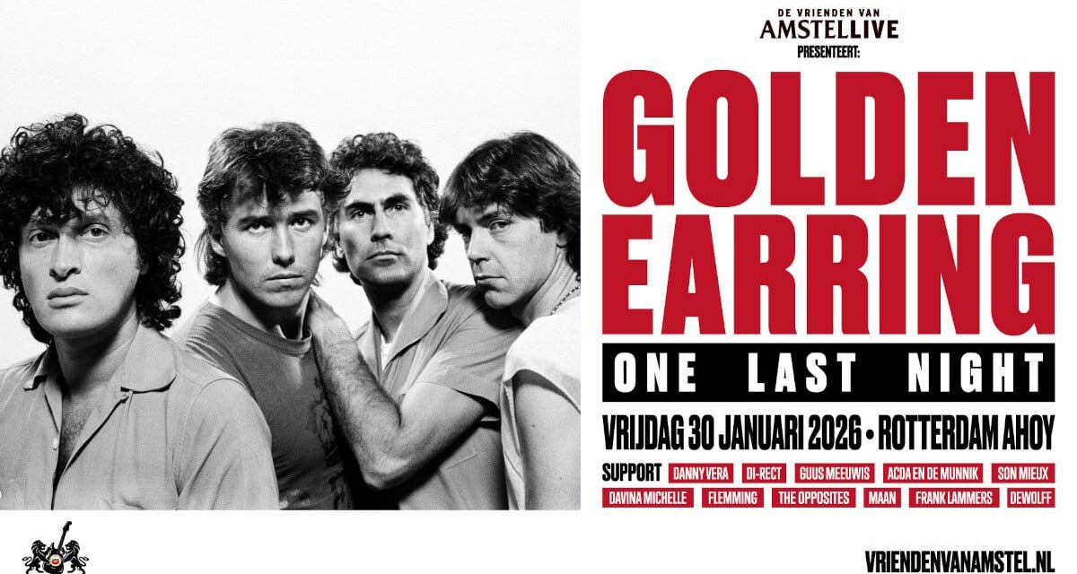 Toch afscheidsconcert Golden Earring in 2026